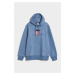 MIKINA GANT REG ARCHIVE SHIELD HOODIE DENIM BLUE MEL