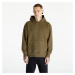 Mikina Tommy Jeans Relaxed Tonal Badge Hoodie Drab Olive Green