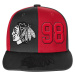 Chicago Blackhawks detská čiapka baseballová šiltovka Connor Bedard Pandemonium Tonal Flat Brim 