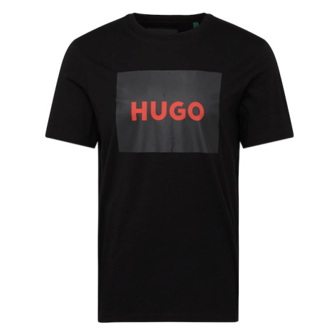 HUGO Tričko 'Dulive222'  červená / čierna Hugo Boss