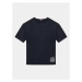 Tommy Hilfiger Tričko Crest Logo KB0KB08675 D Tmavomodrá Regular Fit