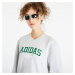 adidas Originals College Graphic Crew Sweatshirt Light Grey Heather
