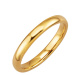 Partnerský prsteň Farba žltého zlata