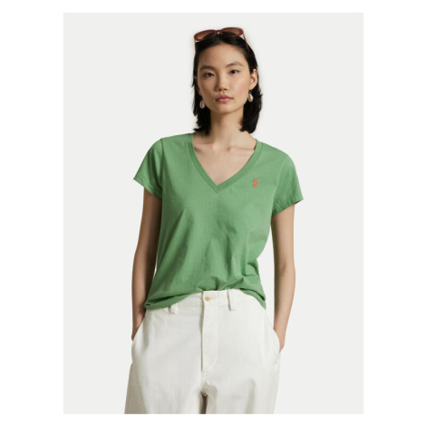 Polo Ralph Lauren Tričko 211902403009 Zelená Straight Fit