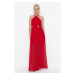 Trendyol Evening & Prom Dress - Red - Off-shoulder