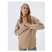 Koton Turtleneck Oversize Knitwear Sweater Long Sleeve Soft Textured