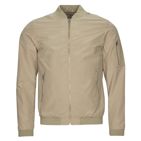 Jack & Jones  JJERUSH BOMBER  Bundy Béžová