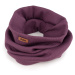 Cotton DOKE neck warmer organic violet