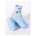 Yoclub Detské chlapčenské protišmykové ponožky s gumovou podrážkou OBO-0171C-1500 Blue