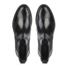 Geox Členková obuv s elastickým prvkom D Walk Pleasure D36TGD 00038 C9999 Čierna