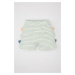 DEFACTO Baby Boy Striped Ribbed Shorts