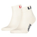 Levi's&reg; MID CUT SPORT LOGO 2P Unisex ponožky, biela, veľkosť