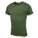 BLEND T-SHIRT S/S Pánske tričko, tmavo zelená, veľkosť