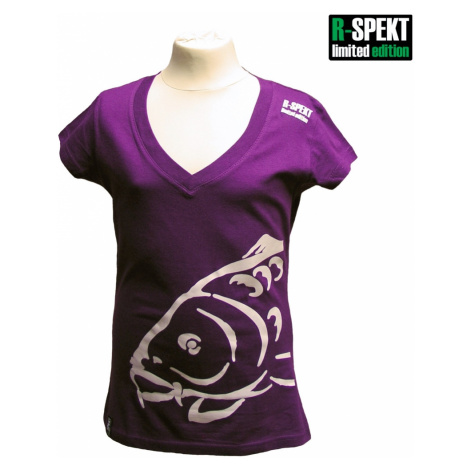 R-spekt tričko lady carper fialové-veľkosť l