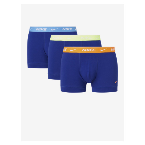Boxerky pre mužov Nike - modrá, svetlomodrá, svetlozelená, oranžová