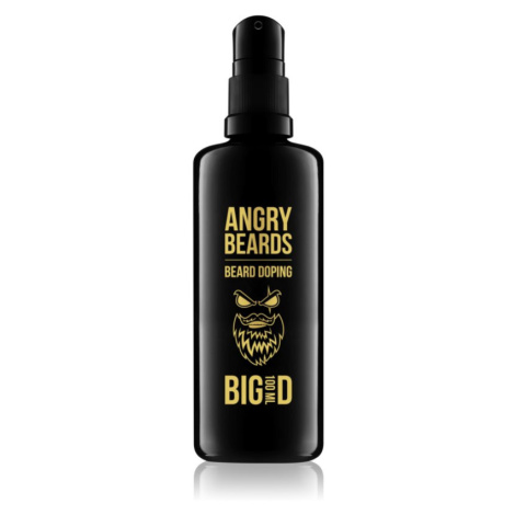 Angry Beards Beard Doping BIG D posilujúce sérum na bradu pre mužov