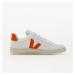 Veja V-12 Leather Extra-White/ Pumpkin