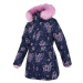 Lewro ZABEL Dievčenský zimný kabát, tmavo modrá, veľkosť