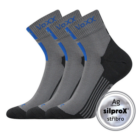 Ponožky VOXX Mostan silproX light grey 3 páry 110686