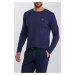 TRIČKO GANT ORIGINAL LS T-SHIRT EVENING BLUE