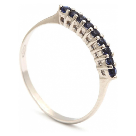 Zlatý dámsky prsteň SELVAGGIA blue