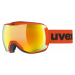 UVEX Downhill 2100 CV Fierce Red/Mirror Orange/CV Green Lyžiarske okuliare