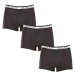 3PACK pánske boxerky Gant čierné (900003053-005)