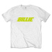 Billie Eilish tričko Racer Logo Biela