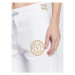 Versace Jeans Couture Teplákové nohavice V-Emblem 73HAAT07 Biela Slim Fit