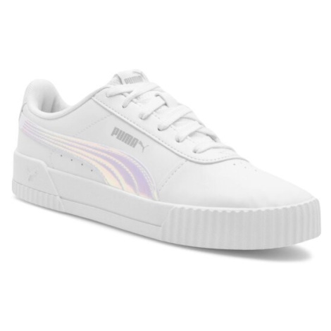 Puma Sneakersy Carina Holo Jr 38374101 Biały Biela