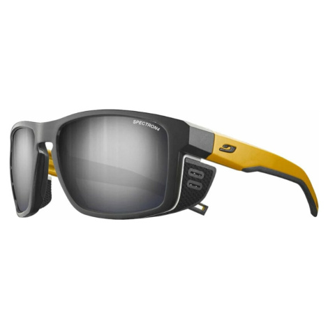Julbo Shield Black/Yellow/White/Brown/Silver Flash Outdoorové okuliare