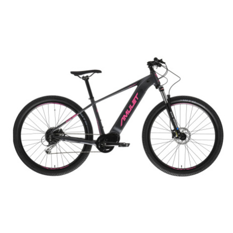 Dámsky horský elektrobicykel AMULET 29 eRival 4.0 SH, black matt pink - black matt pink