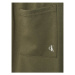 Calvin Klein Jeans Teplákové nohavice Shadow Logo IB0IB01010 Zelená Regular Fit