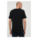 Pyžamové tričko BOSS pánsky,čierna farba,s nášivkou,50469550