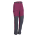 Dámske nohavice na horskú turistiku MT900 vodoodpudivé fialové