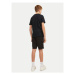 Jack&Jones Junior Tričko Joraruba 12257133 Čierna Standard Fit