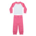 Larkwood Detské pyžamo LW071 Candyfloss Pink