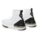 Calvin Klein Jeans Sneakersy Sporty RunComfair High/Low Freq YM0YM00631 Biela