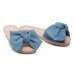Manebi Espadrilky Sandals With Bow M 3.0 J0 Modrá