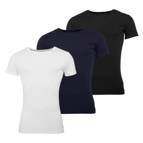 Tommy Hilfiger CN TEE SS 3 PACK PREMIUM ESSENTIALS Pánske tričko, biela, veľkosť