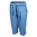 Willard CARI Dámske plátené 3/4 nohavice, modrá, veľkosť