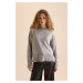 DEFACTO Relax Fit Crew Neck Sweater