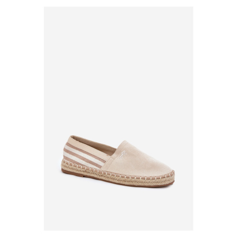 Boto Pánske espadrilky z eko semišu béžové Nessar