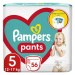 2x PAMPERS Pants Nohavičky plienkové jednorazové 5 (11-18 kg) 96 ks - MEGA PACK