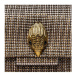 Kurt Geiger Kabelka Fabric Mini Kensington V 3036240609 Zlatá