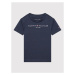 Tommy Hilfiger Tričko Baby Essential KN0KN01487 Tmavomodrá Regular Fit