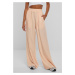 Women's Wide Leg Trousers - Apricot