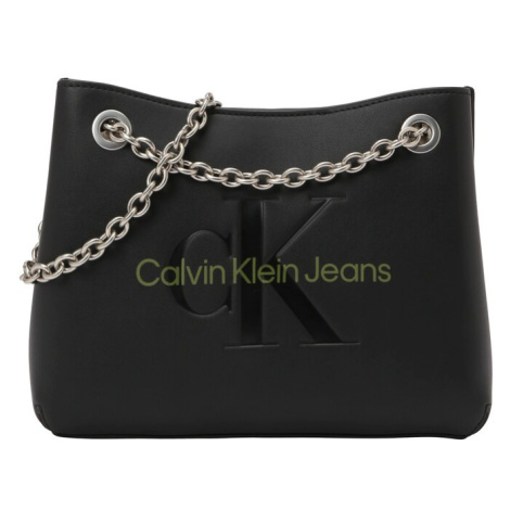 Calvin Klein Jeans Kabelka na rameno  žltá / čierna