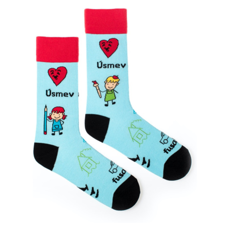 Ponožky Úsmev ako dar Detičky belasé Fusakle