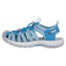 Alpine Pro Lopewe Unisex sandále UBTX282 akva modrá